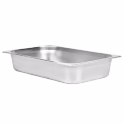 vidaXL 4x Gastronorm Container GN 1/1 100mm Stainless Steel Stackable Tray Pan