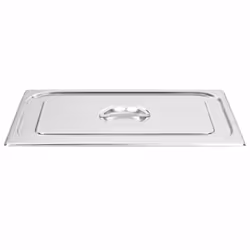 vidaXL 2x Pan Lids GN 1/1 Stainless Steel Cooking Tray Screen Guard Cover - Additional view 2