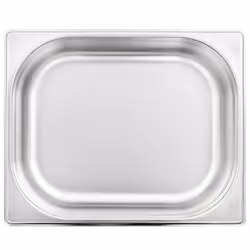 vidaXL 4x Gastronorm Containers GN 1/2 65mm Stainless Steel Stackable Tray - Additional view 4