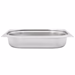 vidaXL 4x Gastronorm Containers GN 1/2 65mm Stainless Steel Stackable Tray - Additional view 5