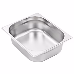 vidaXL 4x Gastronorm Containers GN 1/2 100mm Stainless Steel Stackable Tray - Additional view 3