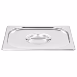 vidaXL 8x Pan Lids Stainless Steel Cooking Tray Guard Cover Set Multi Models - 325 x 265 mm - Additional view 2