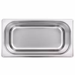 vidaXL 4x Gastronorm Containers GN 1/3 150mm Stainless Steel Stackable Tray - Additional view 4