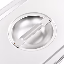 vidaXL 8x Pan Lids Stainless Steel Cooking Tray Guard Cover Set Multi Models - 325 x 176 mm - Additional view 4