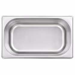 vidaXL 8x Gastronorm Containers GN 1/4 100mm Stainless Steel Stackable Tray - Additional view 4