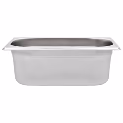 vidaXL 8x Gastronorm Containers GN 1/4 100mm Stainless Steel Stackable Tray - Additional view 5