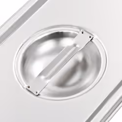vidaXL 8x Pan Lids Stainless Steel Cooking Tray Guard Cover Set Multi Models - 265 x 162 mm - Additional view 4