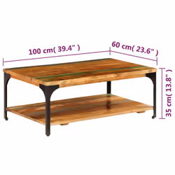VidaXL 247324 coffee/side/end table - Additional view 8