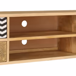 vidaXL Solid Mango Wood TV Cabinet HiFi Sideboard Stand Unit Entertainment - Additional view 8