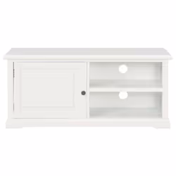 vidaXL TV Cabinet White 90x30x40cm Wood HiFi Entertainment Centre Stand Unit - Additional view 2
