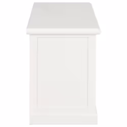 vidaXL TV Cabinet White 90x30x40cm Wood HiFi Entertainment Centre Stand Unit - Additional view 3