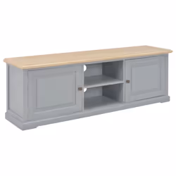 VidaXL 249885, Grey, Medium Density Fibreboard (MDF), Wood, 1200 mm, 300 mm, 400 mm, 1 pc(s)