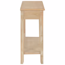 vidaXL Console Table 110x35x80cm Wood Side Cabinet Stand Hall End 2 Drawers - Additional view 4