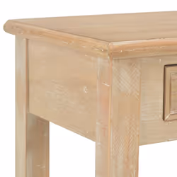 vidaXL Console Table 110x35x80cm Wood Side Cabinet Stand Hall End 2 Drawers - Additional view 5