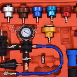 vidaXL 28x Cooling System & Radiator Cap Pressure Tester Garage Equipment Tool