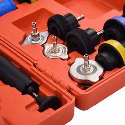 vidaXL 18x Cooling System & Radiator Cap Pressure Tester Garage Equipment Tool - Additional view 5