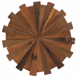 vidaXL 2x Coffee Tables Solid Reclaimed Wood Couch Side End Tea Stand Table