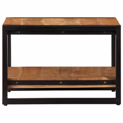 vidaXL Solid Acacia Wood Coffee Table 60x60x40cm Living Room Furniture Stand