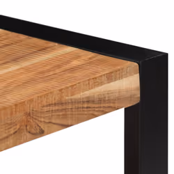 vidaXL Solid Acacia Wood Coffee Table 60x60x40cm Living Room Furniture Stand - Additional view 4