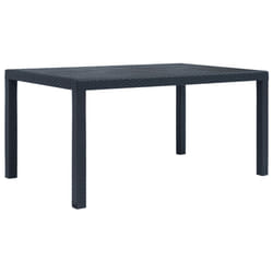 VidaXL 45605 outdoor table Anthracite