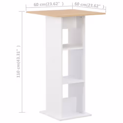 VidaXL 280209 kitchen/dining table - Additional view 6