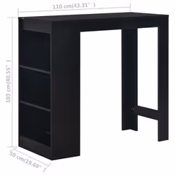 VidaXL 280212 kitchen/dining table - Additional view 6