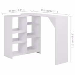 VidaXL 280222 kitchen/dining table - Additional view 6