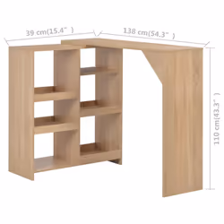 VidaXL 280224 kitchen/dining table - Additional view 6
