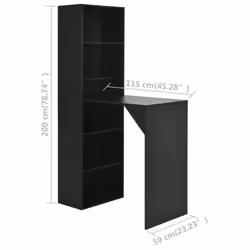 VidaXL 280228 kitchen/dining table - Additional view 6