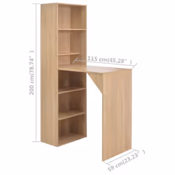 VidaXL 280229 kitchen/dining table - Additional view 6