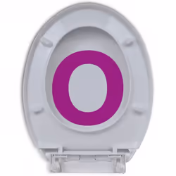 vidaXL 2x Toilet Seats with Soft Close Lids Plastic White Bathroom Accessory