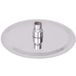 vidaXL 2x Rain Shower Head Stainless Steel 20cm Water Saving Bath Accessory - Additional view 4