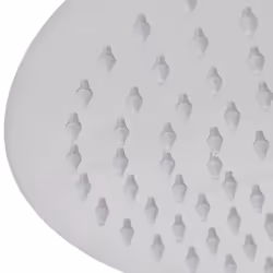 vidaXL 2x Rain Shower Head Stainless Steel 25cm Water Saving Bath Accessory