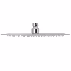 vidaXL 2x Rain Shower Head Stainless Steel 25cm Water Saving Bath Accessory