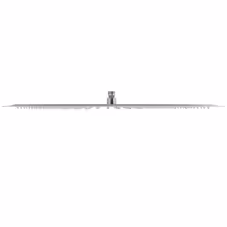 vidaXL 1/2x Rain Shower Head Stainless Steel Square Sprinkler Multi Sizes - 50 x 50 cm/ 2 pcs