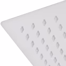 vidaXL 2x Rain Shower Head Stainless Steel 20x30cm Water Saving Bath Accessory - Additional view 4