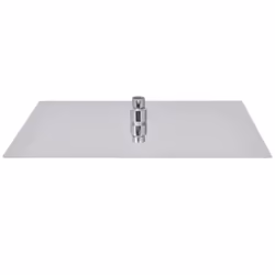 vidaXL 2x Rain Shower Head Stainless Steel 30x40cm Water Saving Bath Accessory