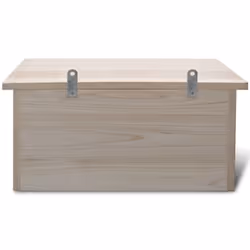 vidaXL 2x Sparrow Houses Wood 44x15.5x21.5cm Bird Habitat Home Nesting Box - Additional view 3