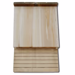 vidaXL 4x Bat Houses 22x12x34cm Wood Outdoor Garden Habitat Home Box Station - Additional view 2