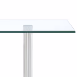 vidaXL 3-Tier Corner Kitchen Shelf Tempered Glass Kitchen Worktop Organiser - Additional view 5