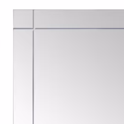 vidaXL Wall Mirror Glass Decorative Cosmetic Make up Mirror Home Decoration