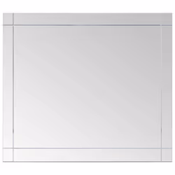 vidaXL Wall Mirror Glass Decorative Cosmetic Make up Mirror Home Decoration