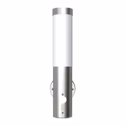 vidaXL Outdoor Wall Lamp with Motion Detector Stainless Steel Lighting Fixture