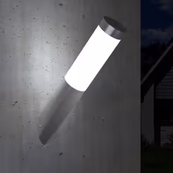 vidaXL RVS Garden Wall Lamp E27 Waterproof Outdoor Light Lighting Fixture