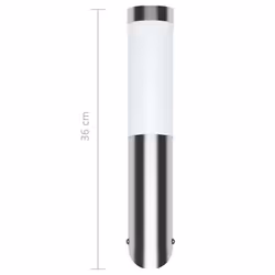 vidaXL RVS Garden Wall Lamp E27 Waterproof Outdoor Light Lighting Fixture - Additional view 8