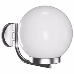 vidaXL Garden Wall Lamp 32cm Outdoor Wall Light Ball Bulb Lighting Fixture
