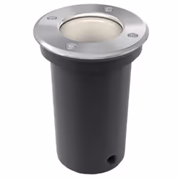 vidaXL 3x Outdoor Ground Lights Round Garden Pathway Recessed Built-in Lamp
