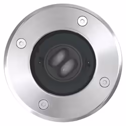 vidaXL 3x Outdoor Ground Lights Round Garden Pathway Recessed Built-in Lamp - Additional view 6
