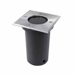vidaXL 3x Outdoor Ground Lights Square Garden Pathway Recessed Built-in Lamp