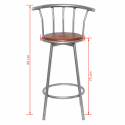 VidaXL 60560 bar stool - Additional view 5